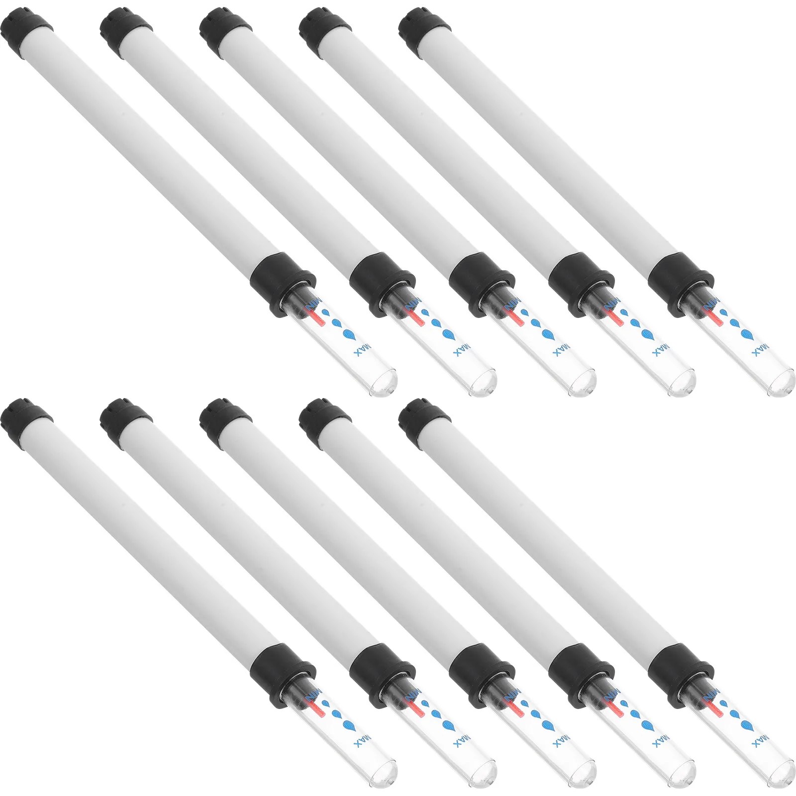 

10Pcs Water Level Gauge Meter for Plants Soil Moisture Monitor with Float Sensor Accurate Water Display for Flower Pot Gardening