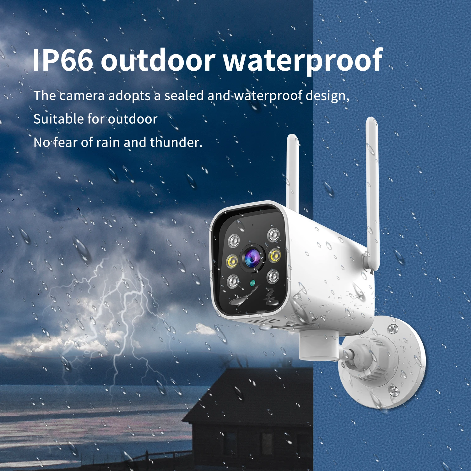 ICSee 4MP WIFI IP Camera Wireless Night Vision Human Detection PTZ Cameras Outdoor Smart Two Ways Audio Waterproof Monitor