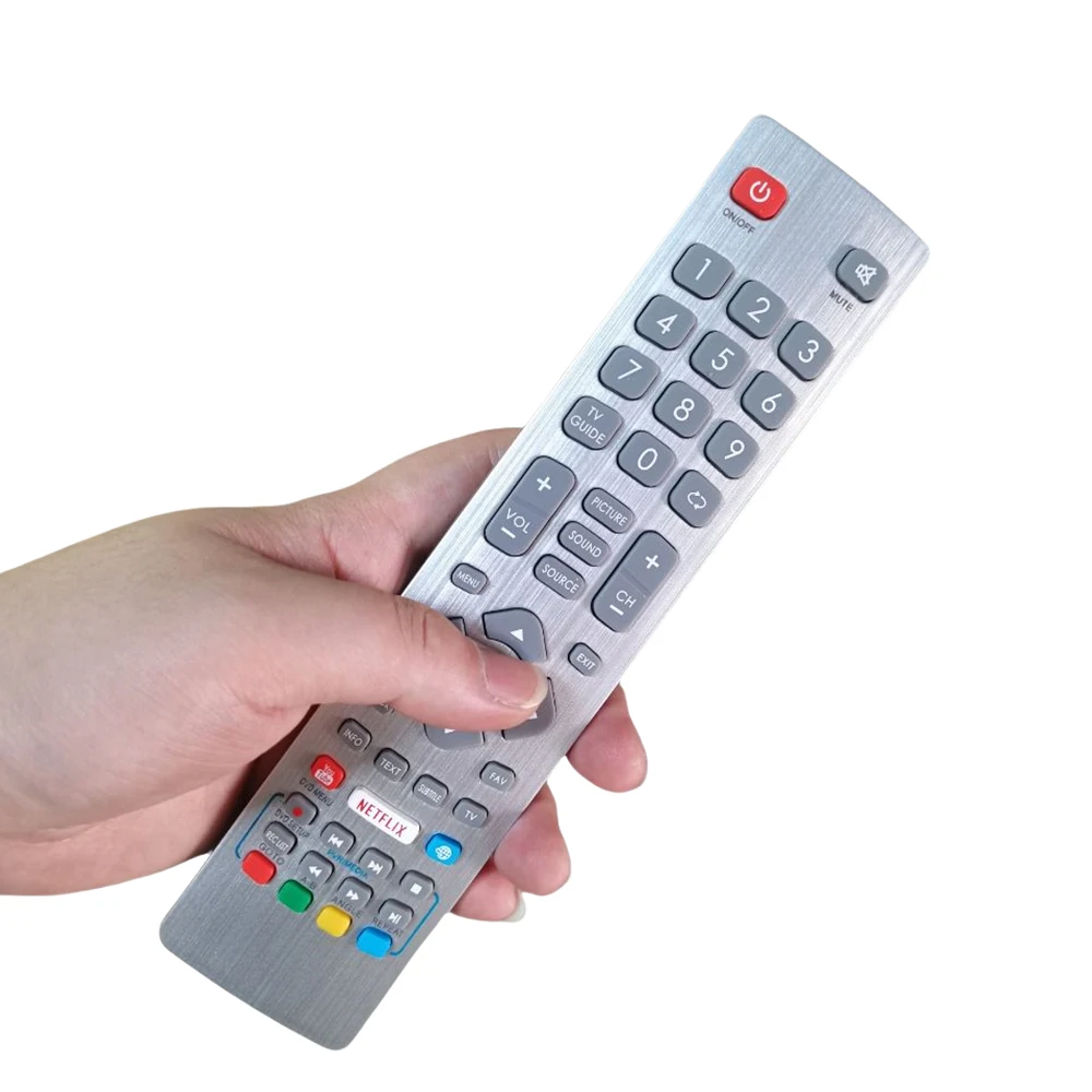 Replacement IR Remote for Sharp Aquos TVs - Model SHWRMC0115, SHWRMC0121, DH-2086, DH-2087 (Multi-Device Control