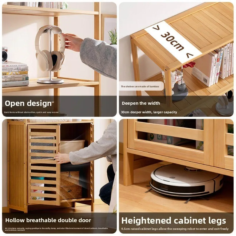 Toilet rack, bathroom toilet multi-layer household floor storage shelf