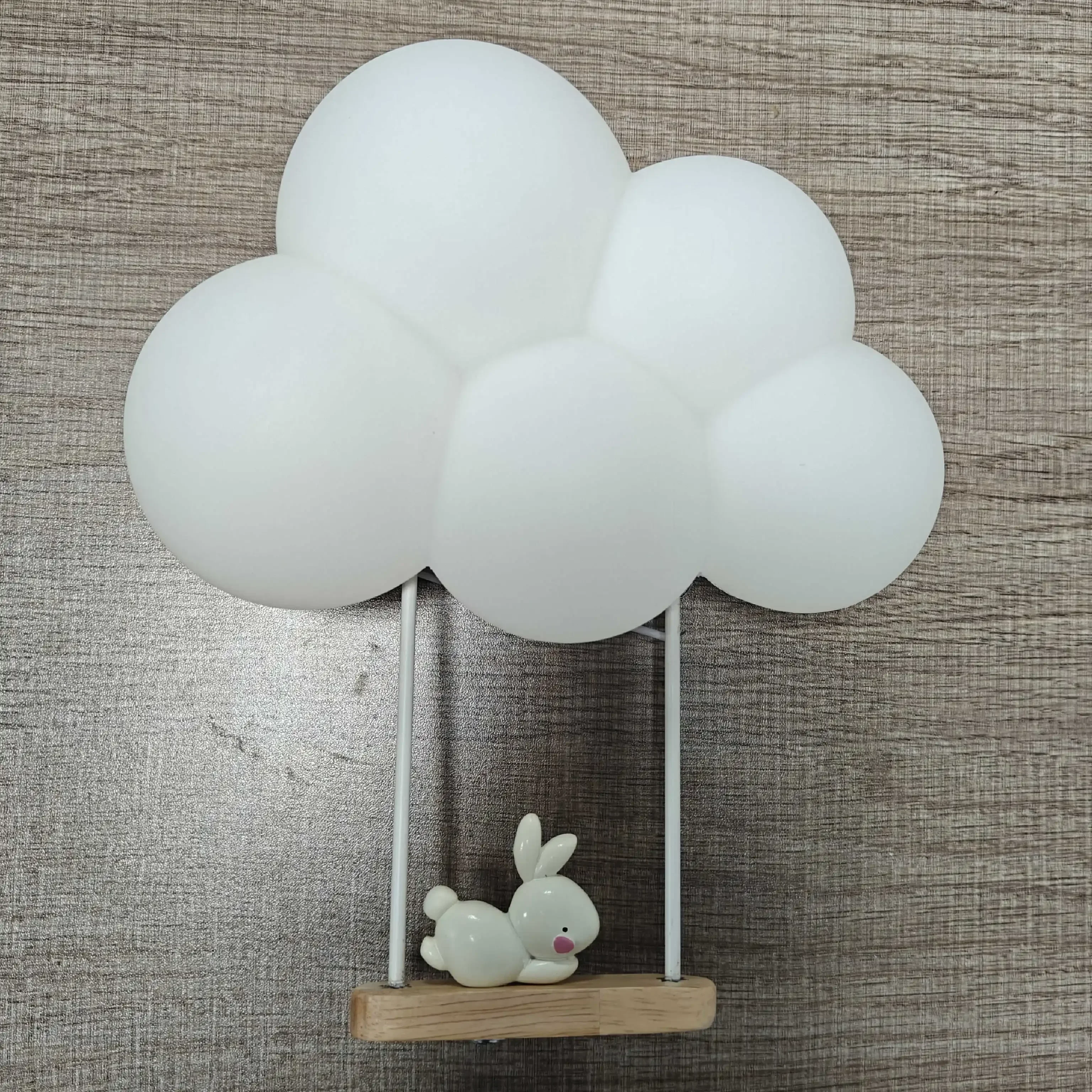 

JIANKEXING New Cloud Wall Lamps Cream Style Cartoon Bedroom Bedhead Eye Protection Study Children's Room Warm Lighting Fixtures