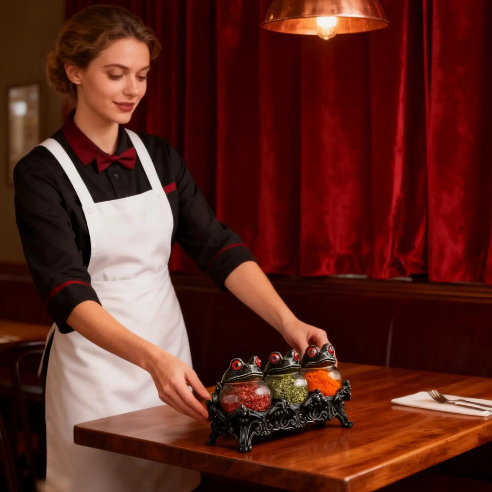 

Seasoning Jars Gothic Apothecary Canister Glass Candy Jar With Lid For Kitchen Pantry Cabinet Counter Food Home House Camping