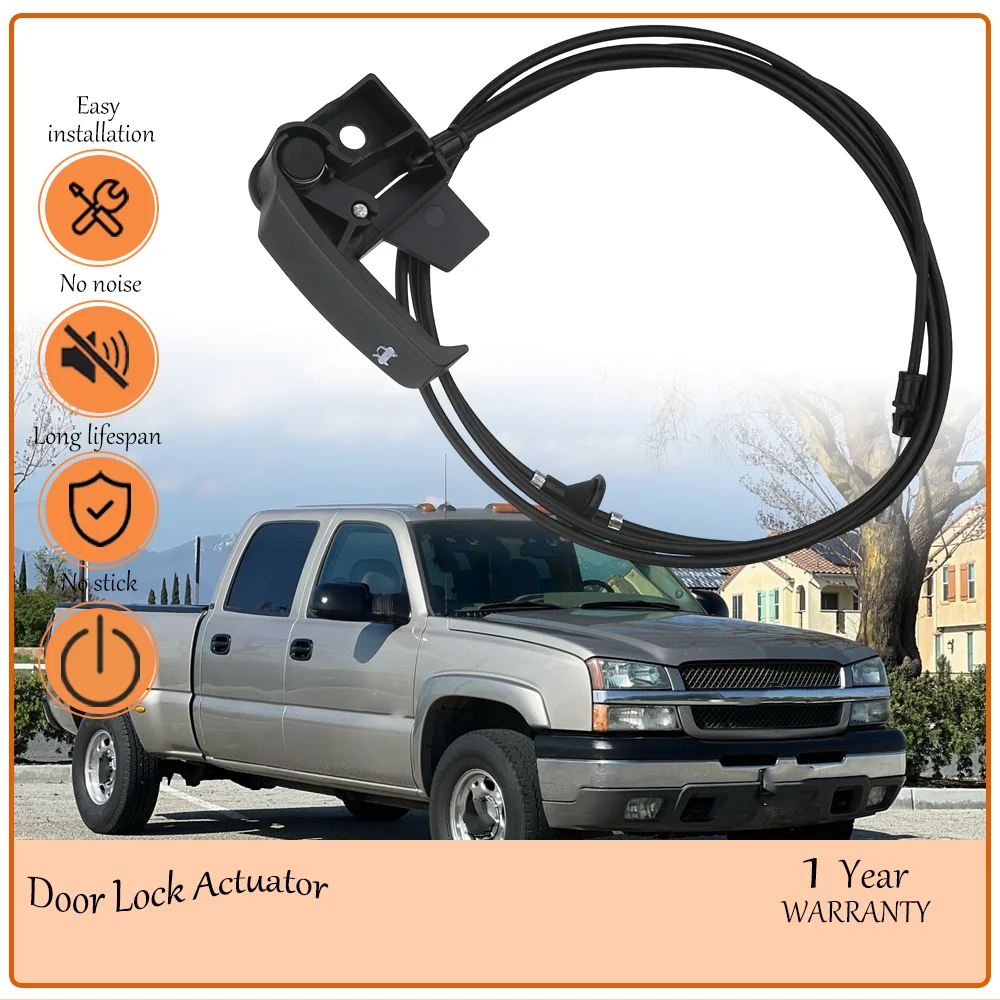 

Sturdy Hood Latch Release Cable Handle Kit Fit 1999-2007 Silverado Suburban Tahoe Yukon Escalade oem 15706152 15769724 15142953