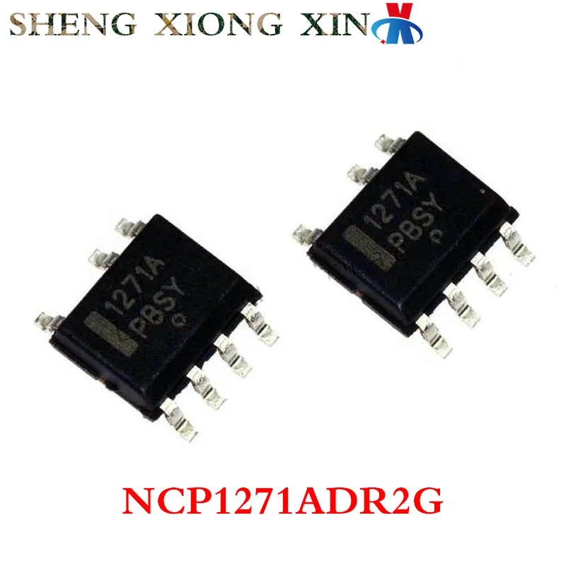 5pcs/Lot 100% New NCP1271ADR2G SOP-7 Battery Management Chip 1271A Integrated Circuit