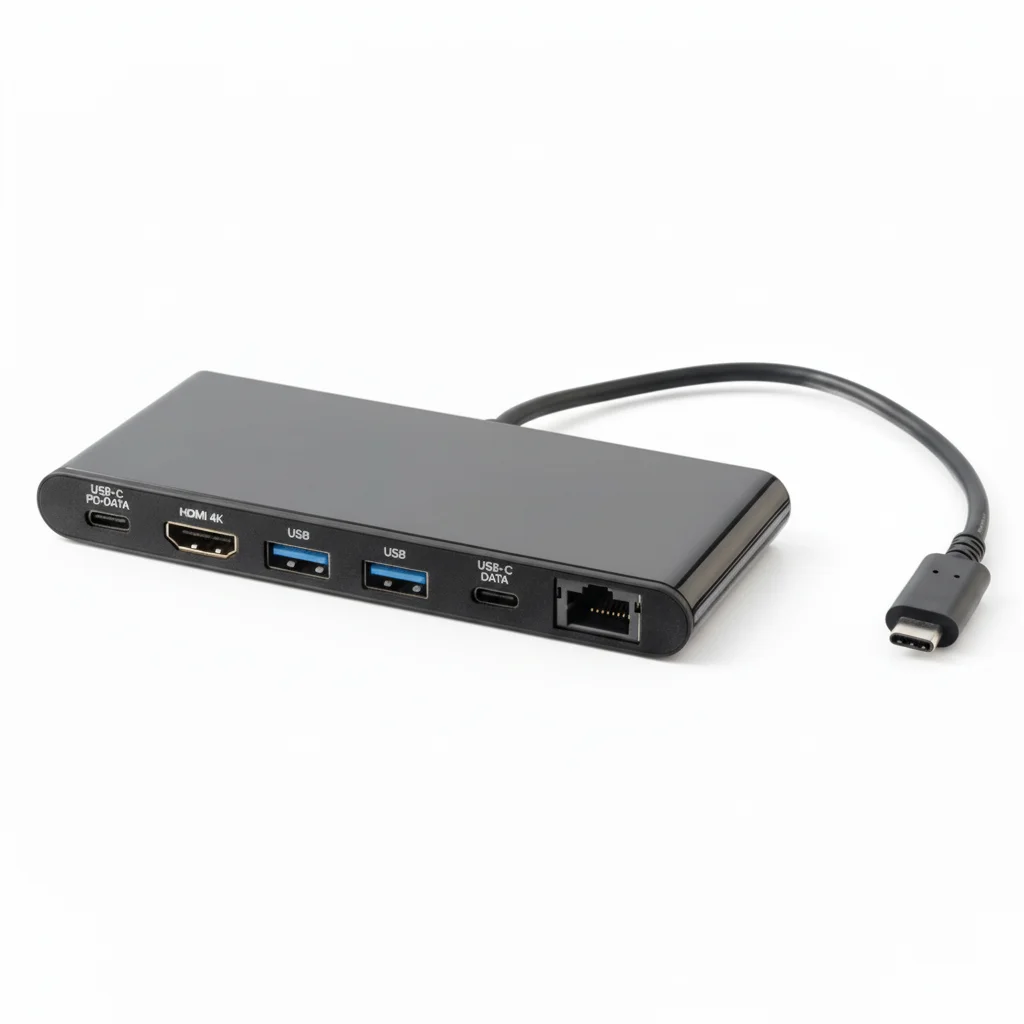 

C2G 757120288459 USB C Docking Station - Black - USB C to 4K HDMI, Ethernet, USB 30, Power Delivery - Used-Like New