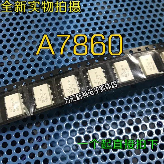 

10pcs orginal new A7860 optocoupler/coupler A7860A HCPL-7860 SOP-8 Sanxindu