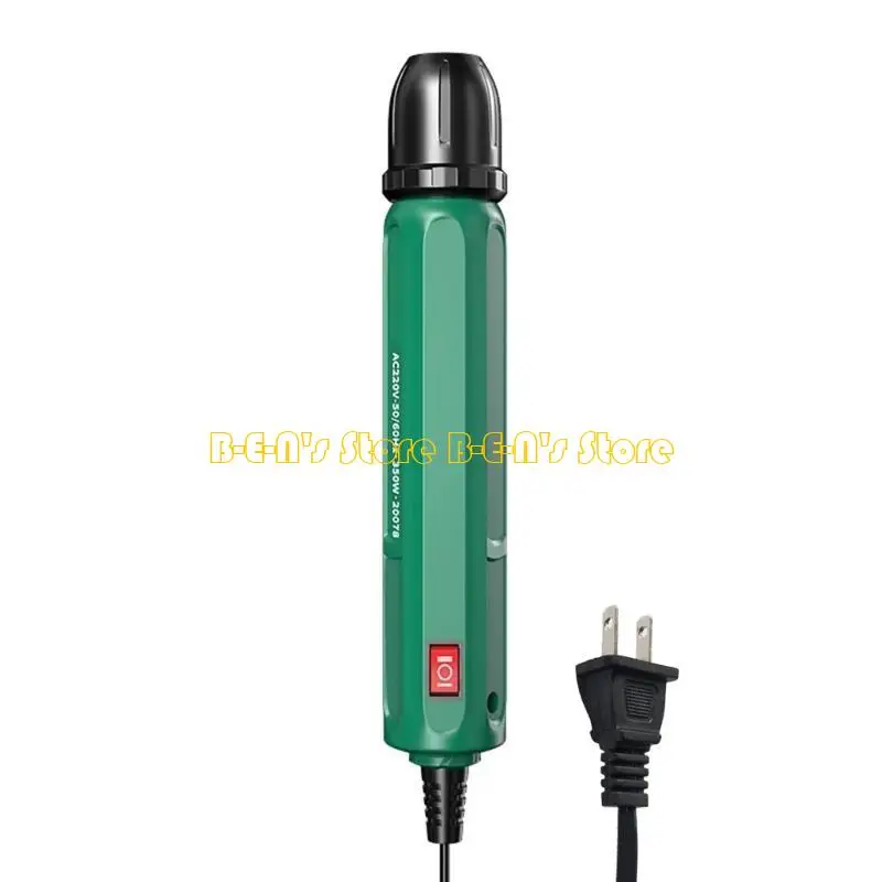 Y1AD Mini Heat Tool 500W double  Temperature Shrink Tubing Heat Tool Plastic Tool for Efficient Use in Various DIY Application