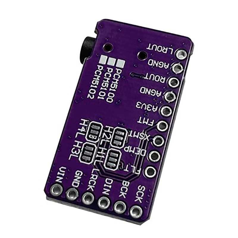 Pemutar DACDecoder I2S IIS PCM5102 Berdaya Rendah untuk Dropship Sistem Hemat Energi