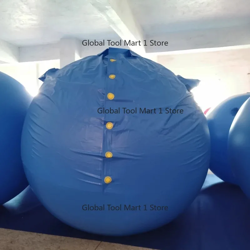 Big P-VC round inflatable blueberry ball suit for cosp-lay