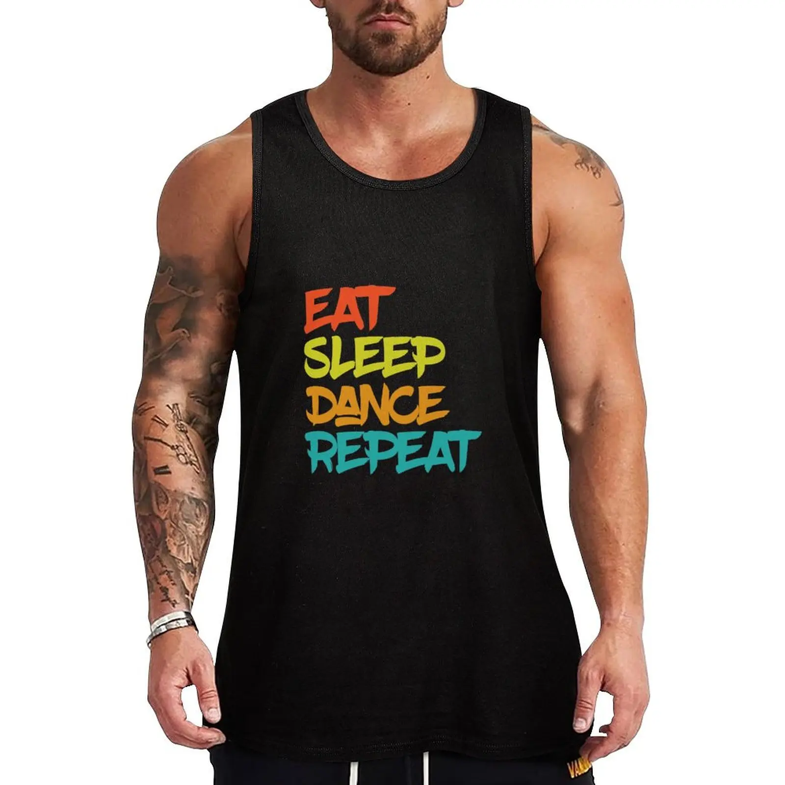 

Eat Sleep Dance Repeat Classic Tank Top sports vest T-shirt sports