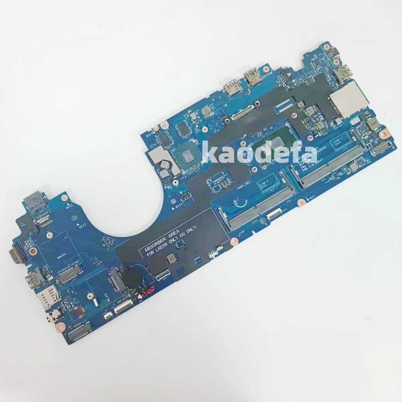 Imagem -04 - Laptop Motherboard para Dell Latitude 5580 Cpu I77600u Sr33z Gpu N16s-gmr-s-a2 2g Cn07w357 Ddr4 100 Teste ok La-e092p