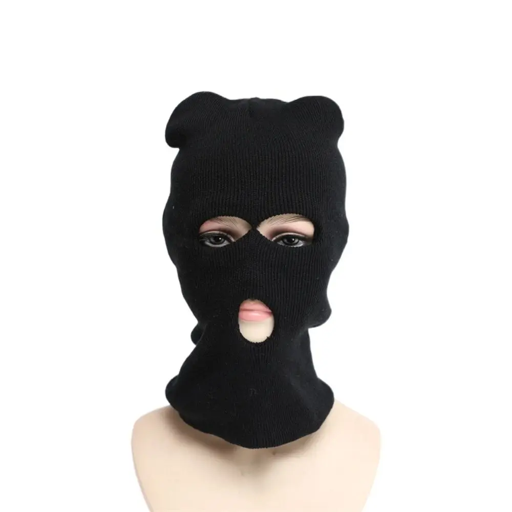 Riding Mask Fashion Pile Cap Multifunctional Letter cap Warm Neck Cover Baotou Hat turban Riding Mask Autumn