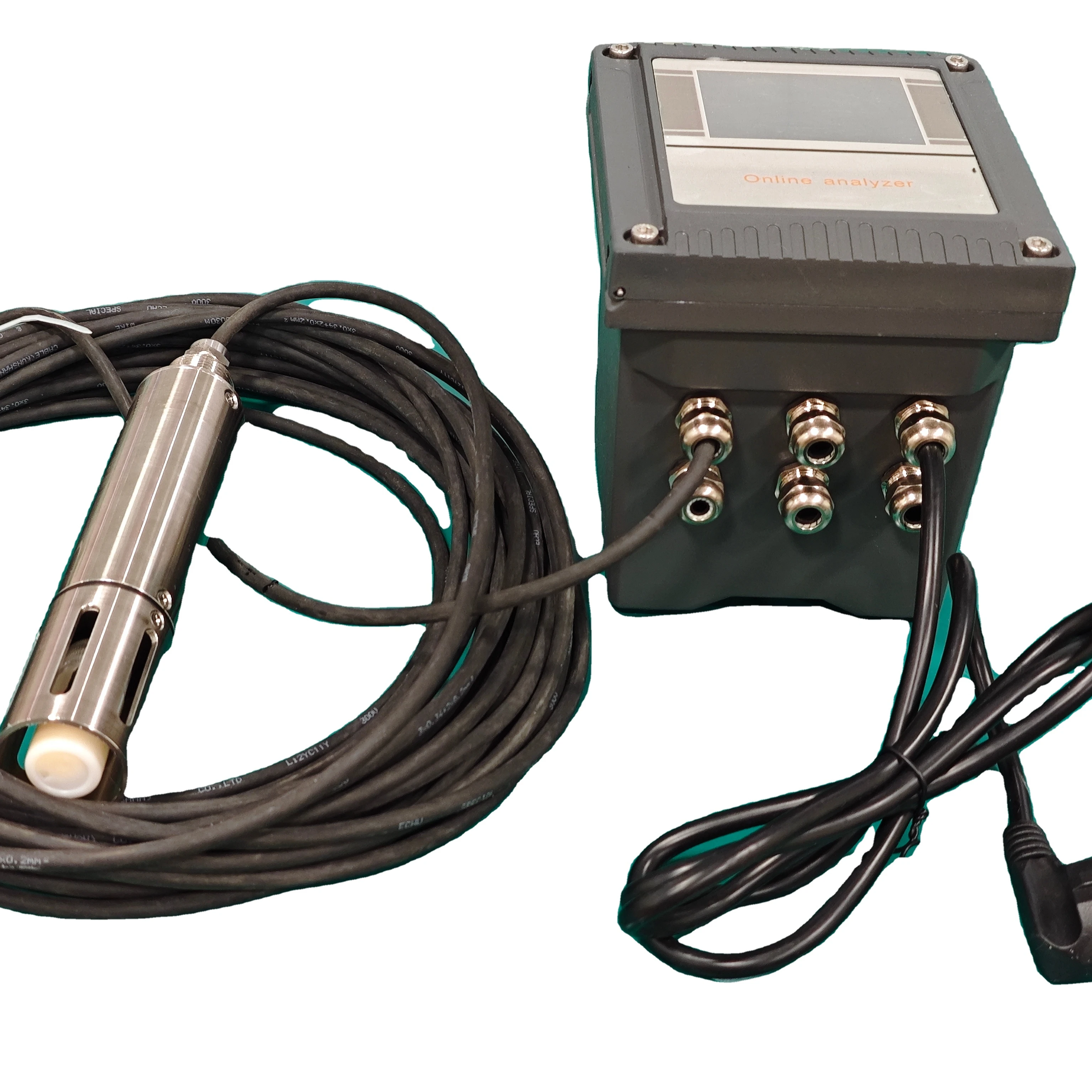 

Flow Through Type Turbidity Sensor Digital RS485 PH ORP Probe Multiparameter Dissolved Oxygen Chlorine Sensor