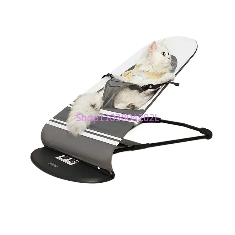 Wakytu UK Dog Rocking Chair Pet Cat Magic Fight Teddy Sleeping Recliner Medium and Small Dog Kennel Shaker