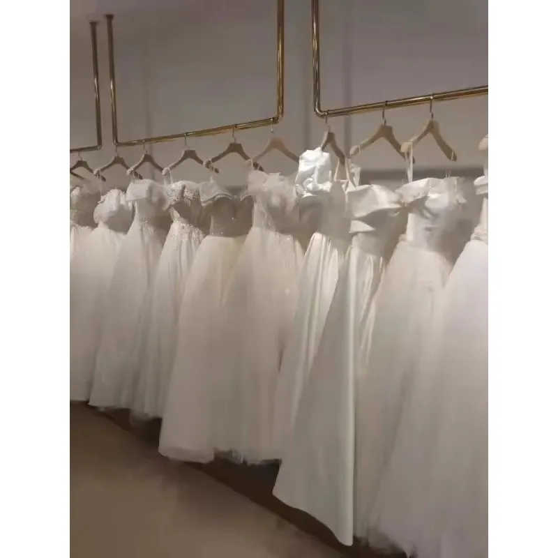 

Индивидуальное Дубайское арабское бальное платье Свадебные платья Милая спинка с скользящим шлейфом Свадебные платья Bling Роскошное платье с бисером и блестками