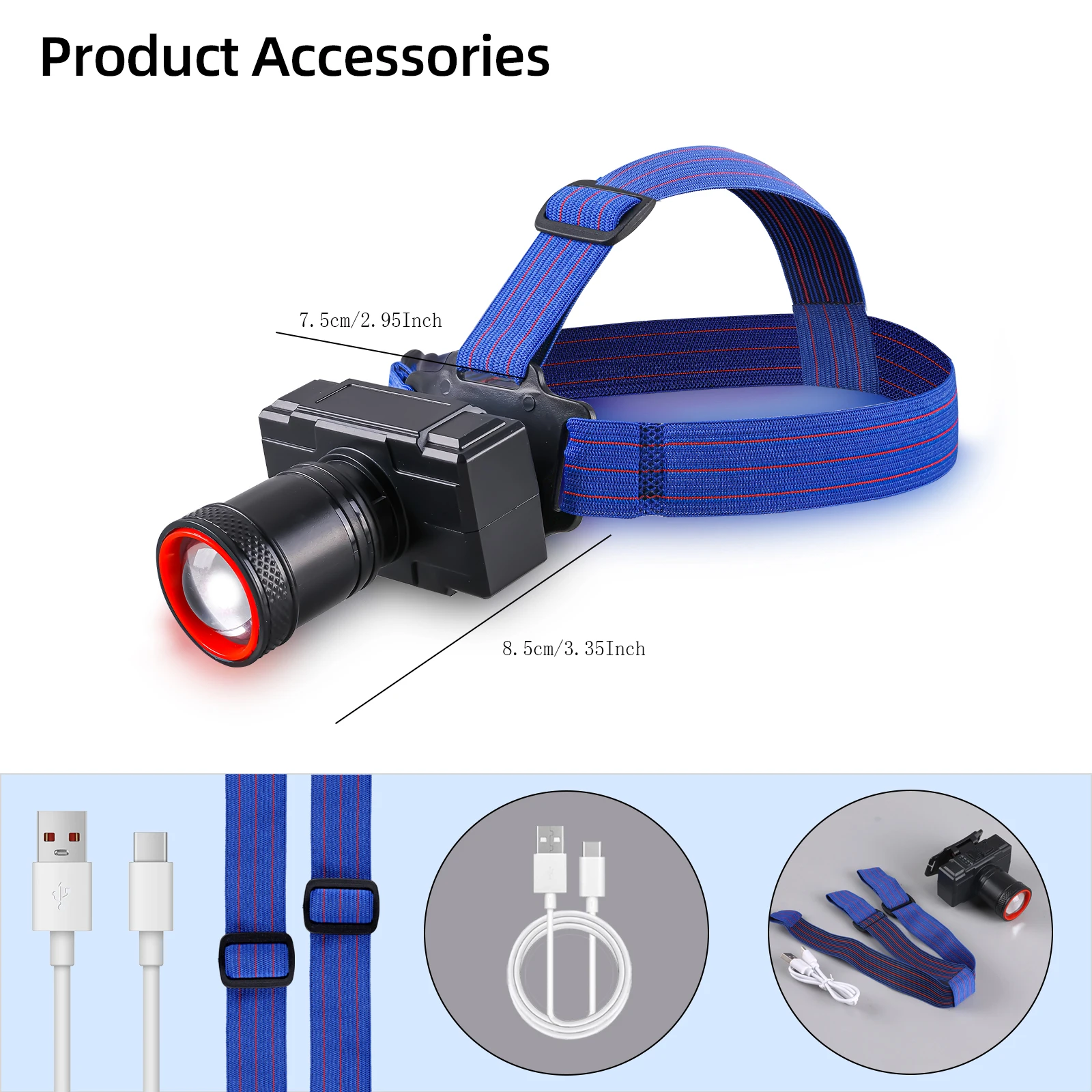 Portable Led Headla…