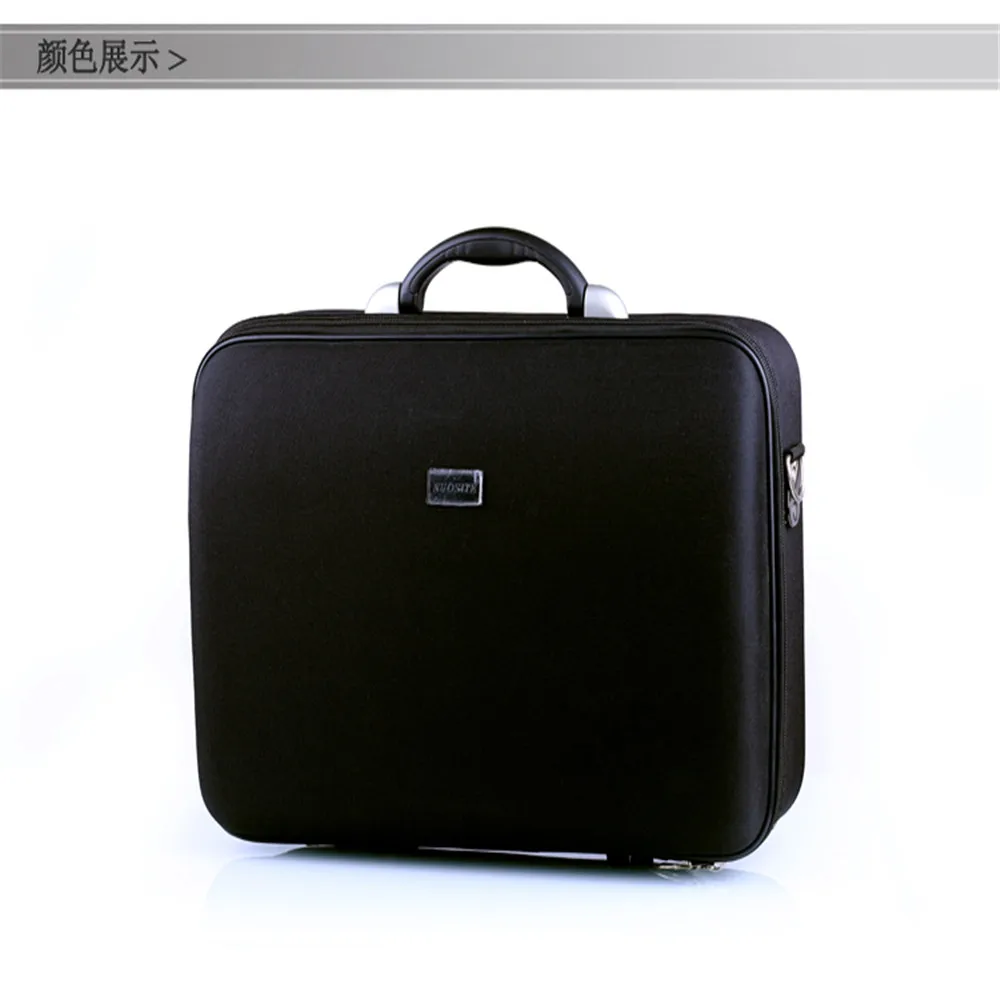 Suitcase Oxford cloth briefcase Combination case Large portable instrument case Information Box Tool Travel Bag