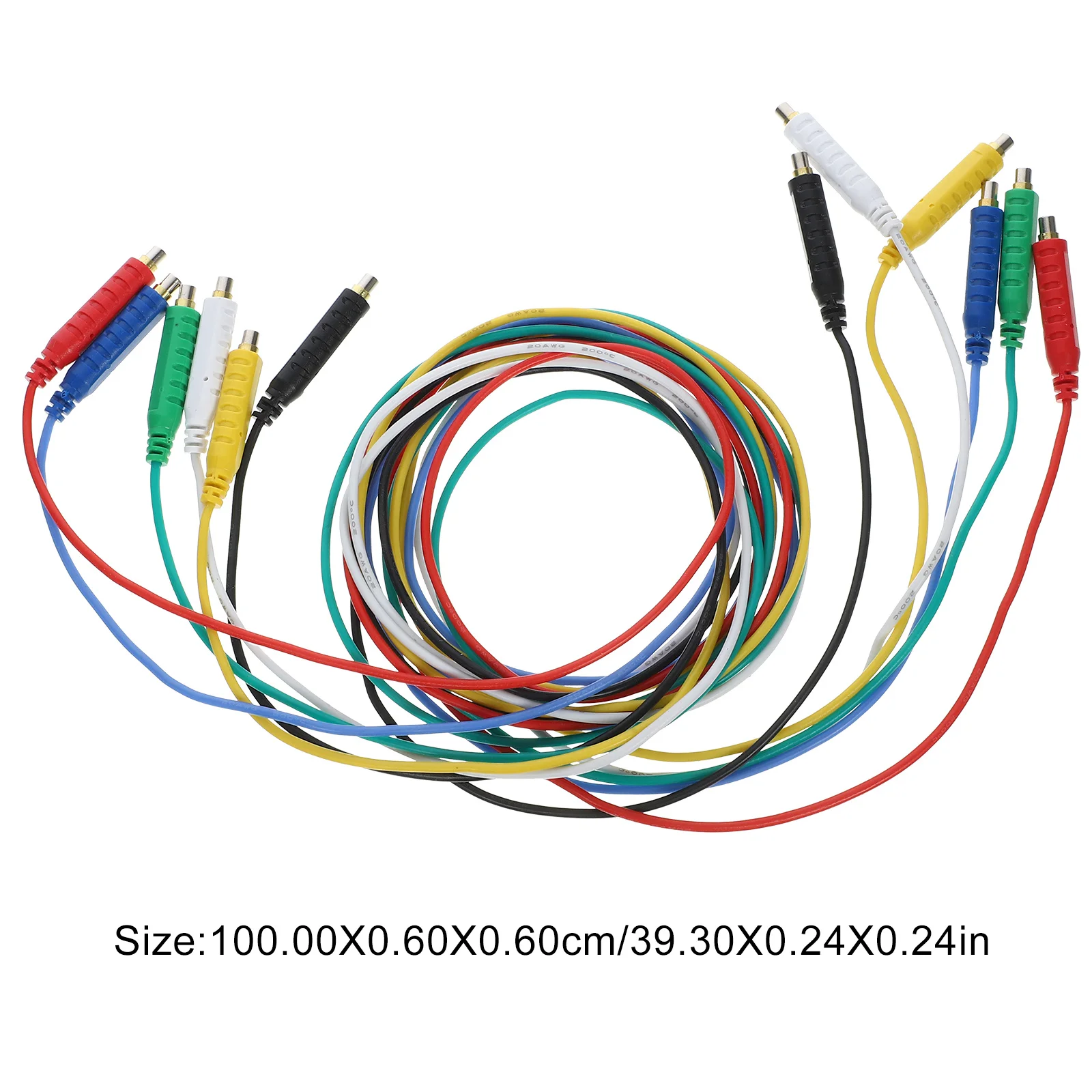 1 Set Puntali Magnetici 20Awg Rame Morbido Silicone per Esperimenti Elettrici Affidabili Puntali Magnetici Strumenti Hvac