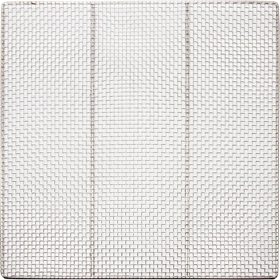 

2 шт., 23 x 23 дюйма, DN-FS23N, сверхмощная, 16 калибра, 3-сеточная сетка из нержавеющей стали, сетка для жарки пончиков, внешняя рамка D 1/4 дюйма и опора