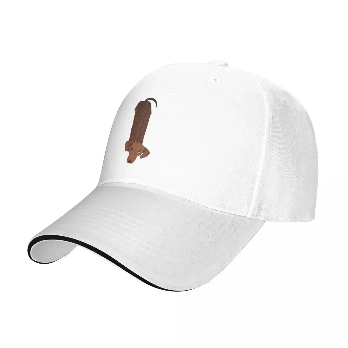 New I Love My Wiener Dog Dachshund Hat Men Women Hip-Hop Dad Hat Trucker Hat Golf Hats Snapback Caps Baseball Caps Washable