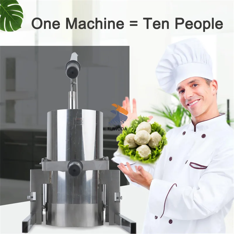 Manual Meatball Machine Vegetable Ball Machine Meatball Processing Kitchen Meat Ball Machine Stainless Steel Meatball Machine