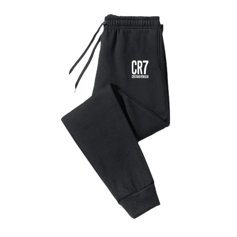 Men Sweatpants Winter Suitable Man Casual Pants CR7 Print Autumn Men's Clothing Trousers Sport Jogging