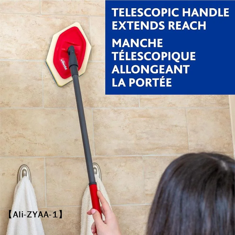 【A】2Pcs Wall Mop Replacement Heads Microfiber Mop Pad For Wet Dry Reusable Washable Mop Pads Cleaning Mop Accessories