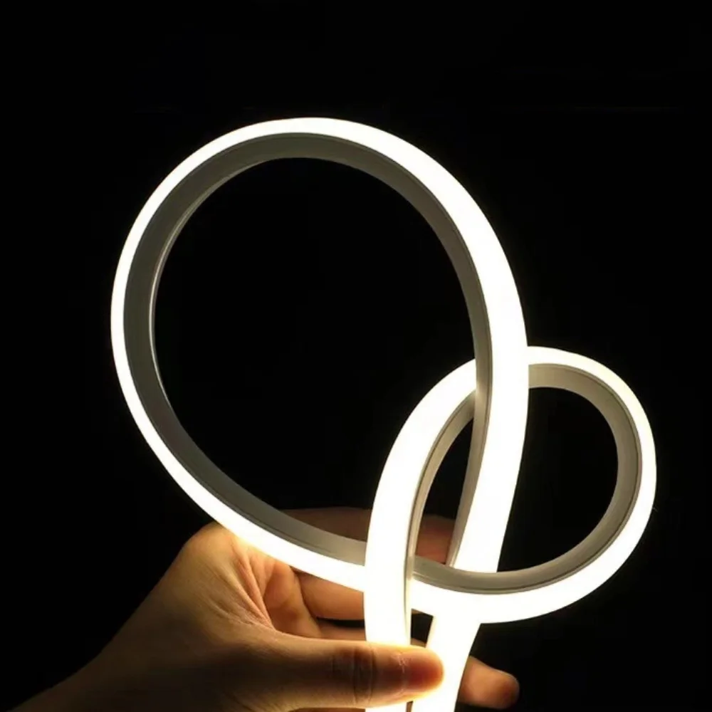 شريط إضاءة LED باعث للضوء، قابل للانحناء، مقاوم للماء، ضوء نيون، موفر للطاقة، ضوء نيون مرن ساطع، حديقة خارجية #1