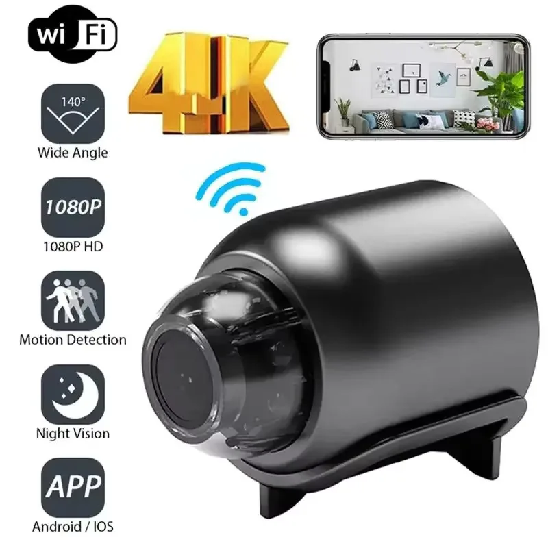 ใหม่ 1080P Wireless WiFi กล้อง Mini Night Vision Video Recorder เด็กสัตว์เลี้ยง Motion Security Detection กล้อง HD การเฝ้าระวัง IP CAM