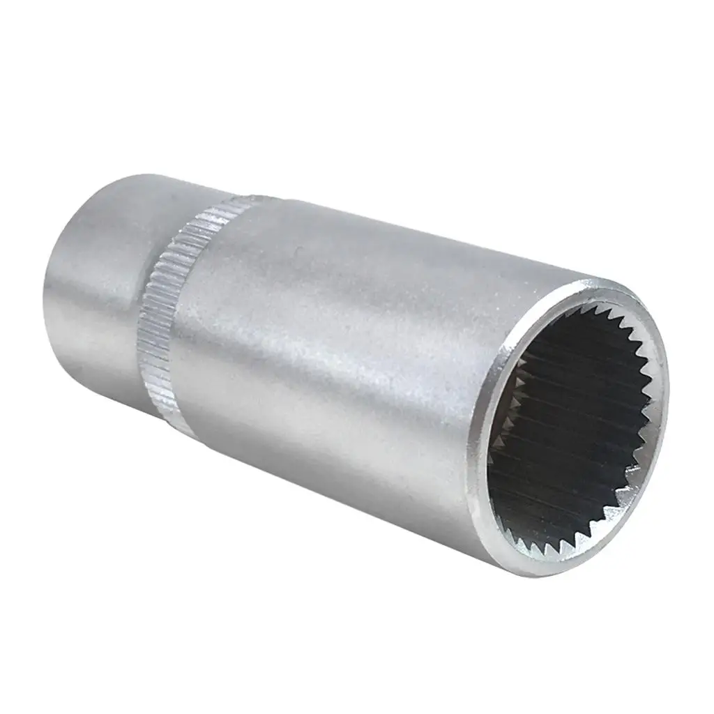 

Шлицевая розетка с глубоким приводом 1/2 дюйма, 33-точечная, подходит для инжекторных насосов