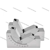 AP25  AP30 Precision Alloy Steel Gauge Micro Adjustable Angle V Block Milling Setup 0 to 60 Degree Angle Block Gauge