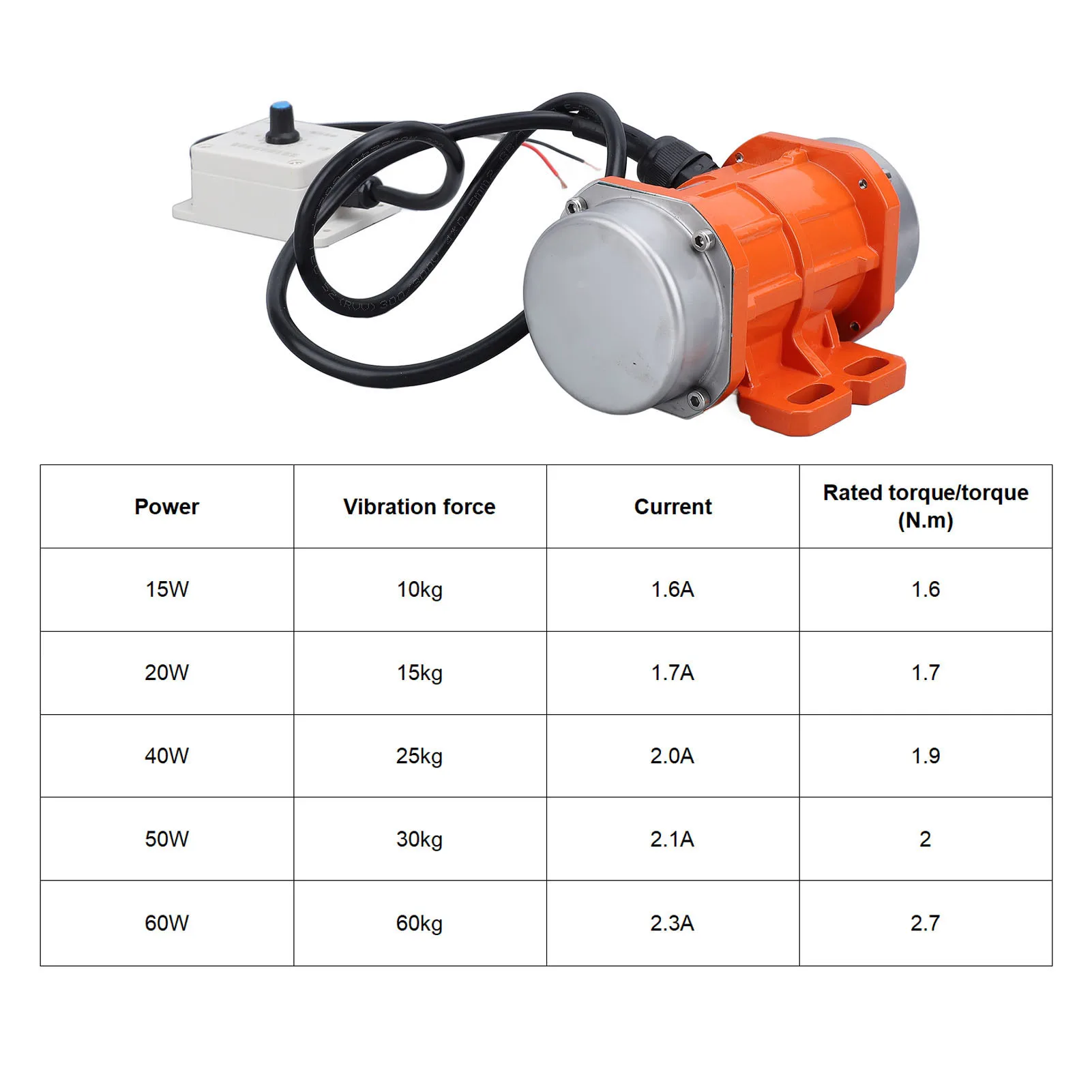 DC24V Brushless Vibration Motor 4000RPM Adjustable Speed IP65 Waterproof Small Electric Concrete Vibrator Motor