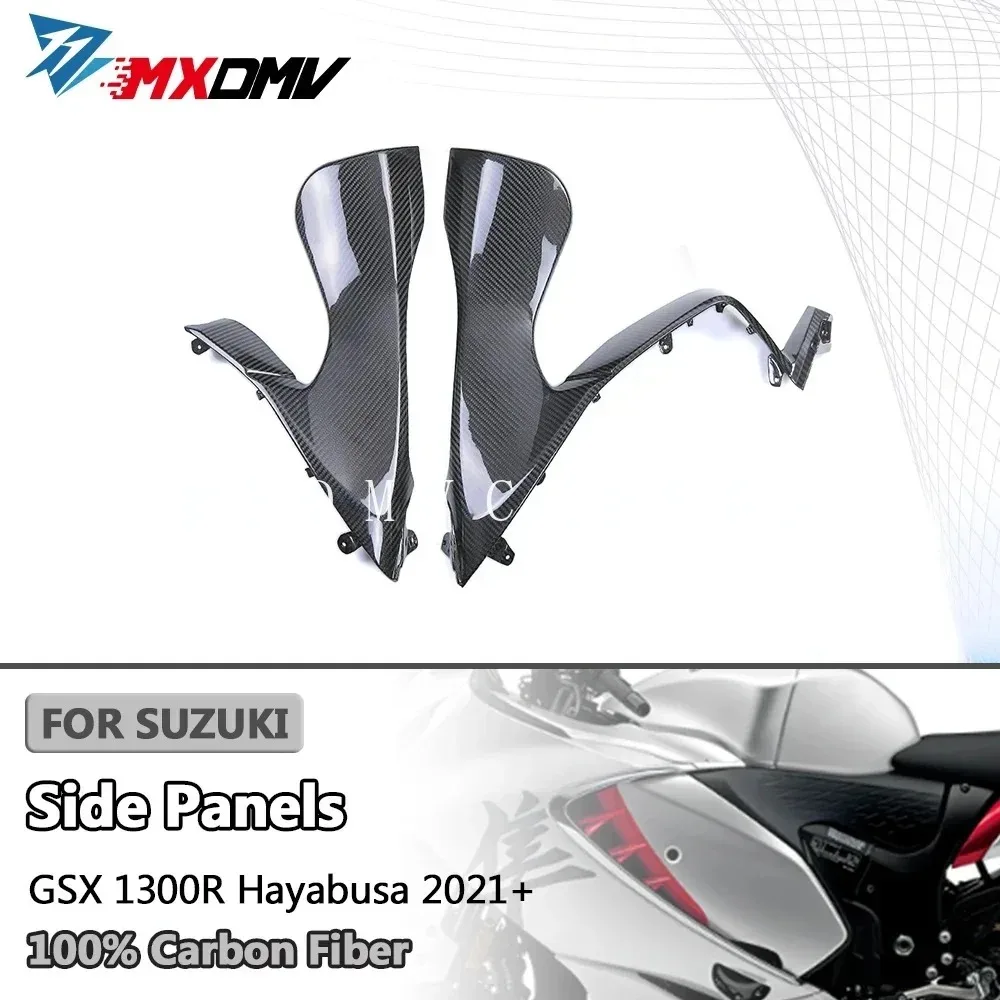 

Для Suzuki Hayabusa GSX1300R GSX-1300R 2026 2025-2021: Полный комплект обтекателей из настоящего 3K карбона для мотоцикла