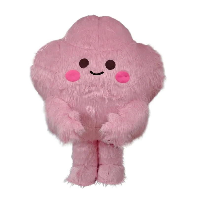 

Надувной плюшевый костюм-талисман Сакуры для взрослых, мультяшная ходячая кукла, надувной костюм в виде цветка вишни, реквизит для рождественских вечеринок