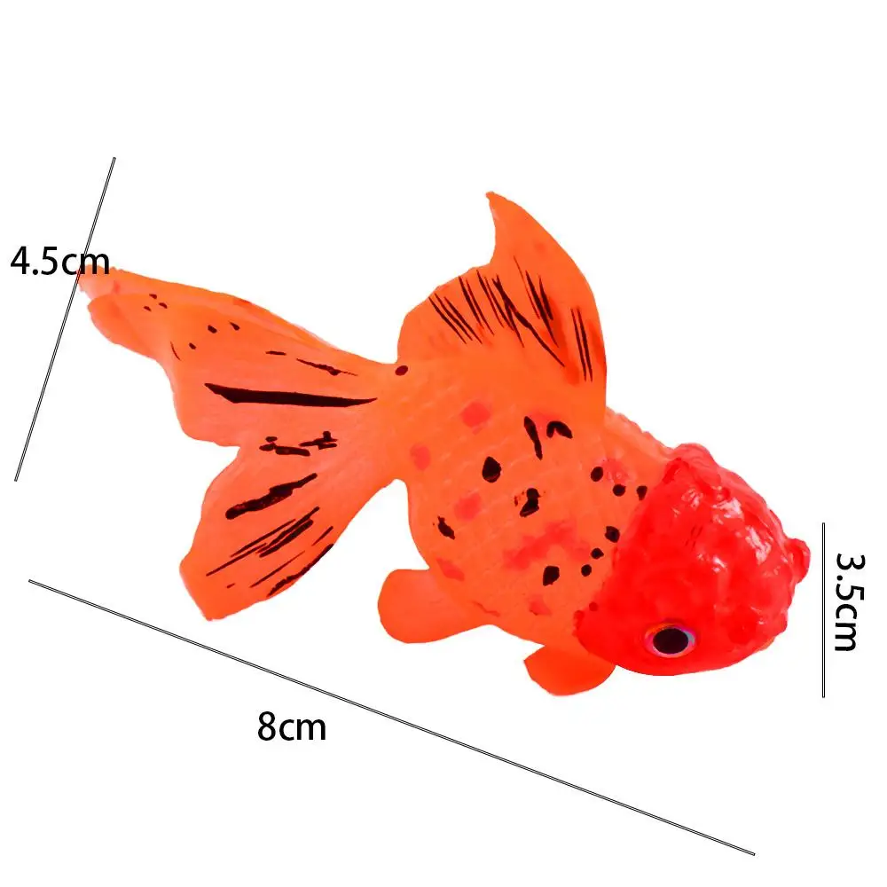 Fish Ocean Aquarium Luminous Goldfish Night Light Underwater Ornaments Artificial  Fish Fish Tank Landscape Simulation Fish