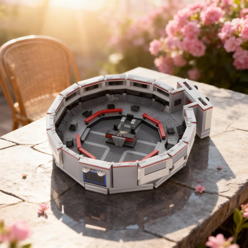 

Набор для сборки модели космического корабля USS Enterprise из 1574 деталей MOC: Конструктор «Мост» по мотивам Star Trek – идеальный рождественский подарок, развивающая игрушка для творчества и обучения