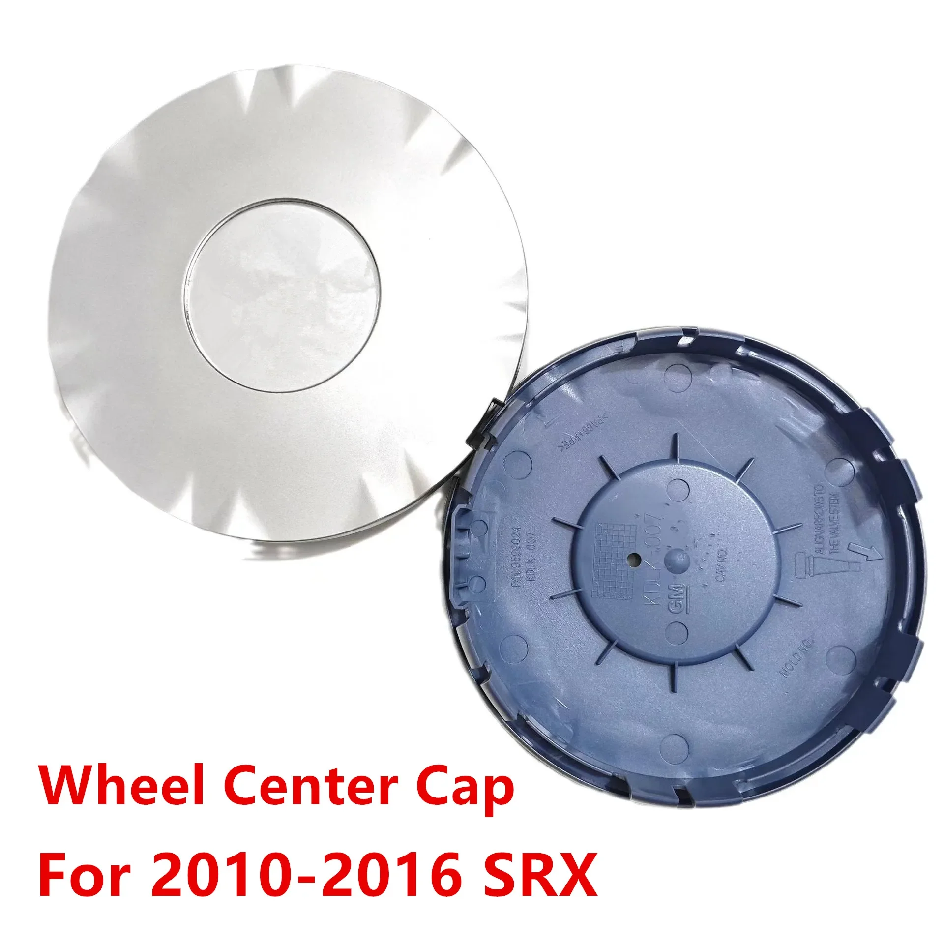 1pcs Car Wheel Center Hub Cap For 2010-2016 CADILLAC SRX 18\