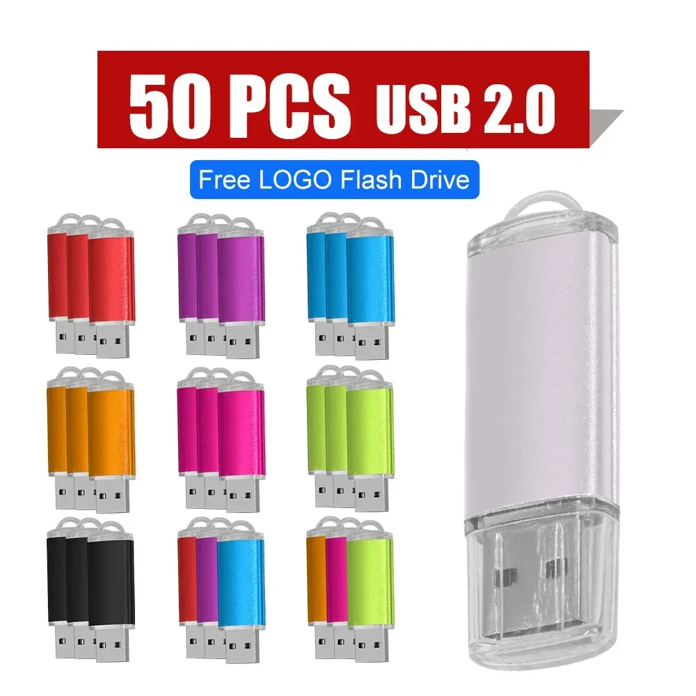 

Free Faster Shipping Free Logo 50pcs/lot Metal Pendrive 2gb 1gb Business Gifts USB 2.0 Flash Drive 128mb 512mb 4gb Memory Stick