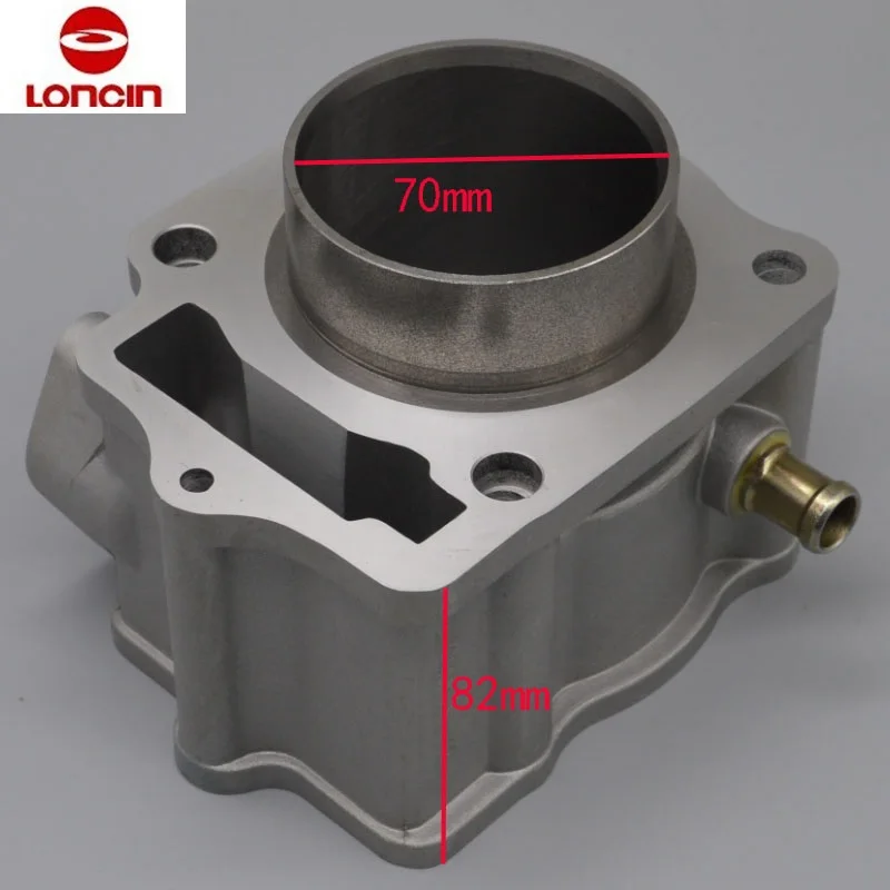 loncin 250cc water-cooled engine CB250 cylinder assy cylinder block assembly 70mm cylinder piston ring pin lc170mm