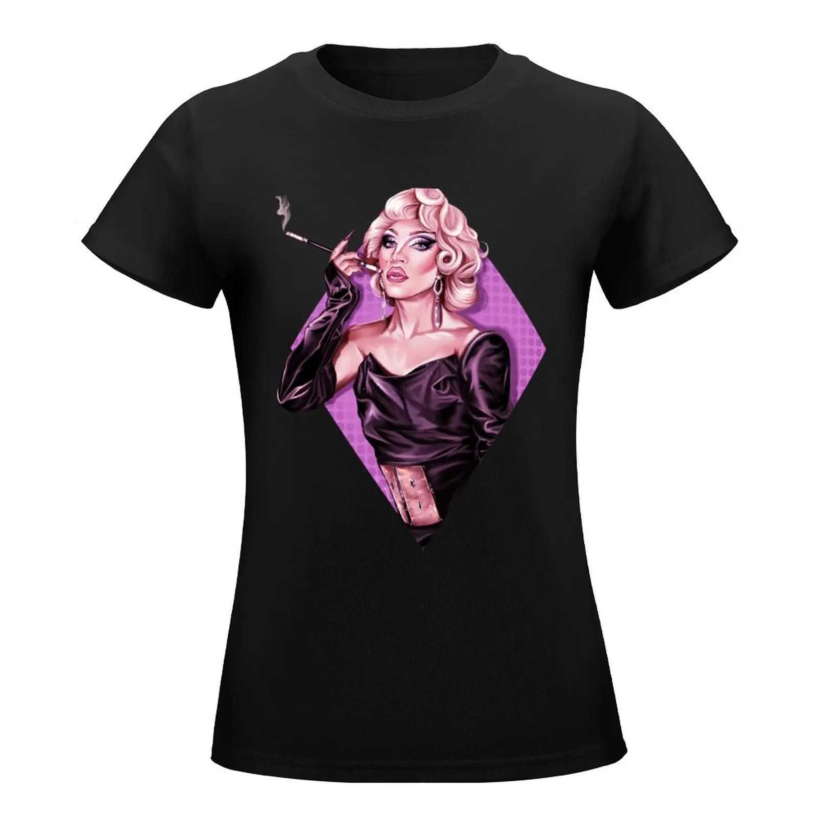 Vivian Vanderpuss - Canada’s Drag Race Season 3 T-Shirt vintage clothes summer top woman t shirt