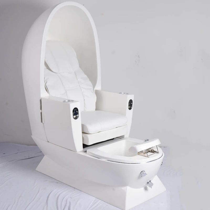 Hot Egg Shape Space Pedicure Chair Spa Comfortable Furniture Foot Spa Manicure Message Table Chair