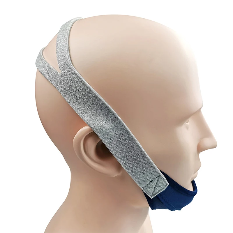 Anti Snore Chin Strap Nylon Elastic Breathable anti-Snoring Chin Belt Mouth Breathing Band Apnea Belt Improve Sleeping Care Tool