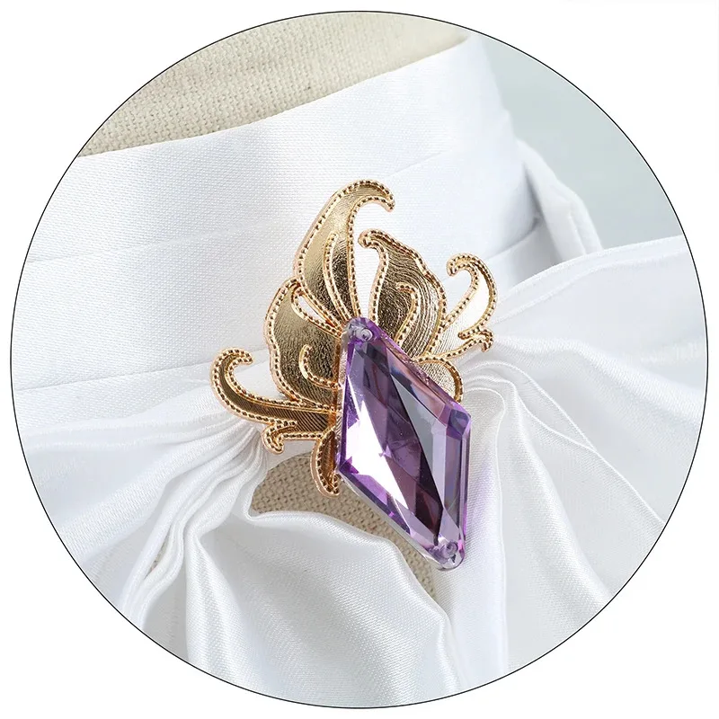 Wig Kostum Cosplay Eternal Flower Doctor Emily Dyer Identity V Gaun Wanita Pakaian Permainan Peran Comic-con Pesta Halloween Ir;l5