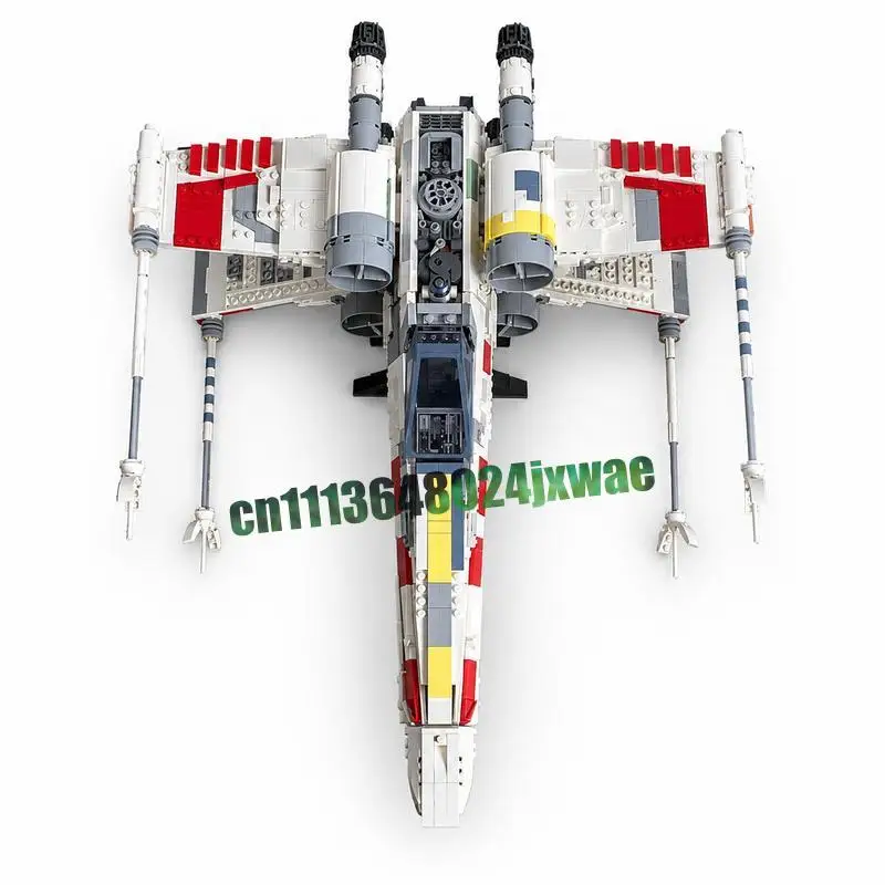 2220PCS X-Wing Fighter Building Blocks Sci-Fi Spaceship Model DIY Assembly Creative Toy Collection Display Puzzle Popular Gifts view 2