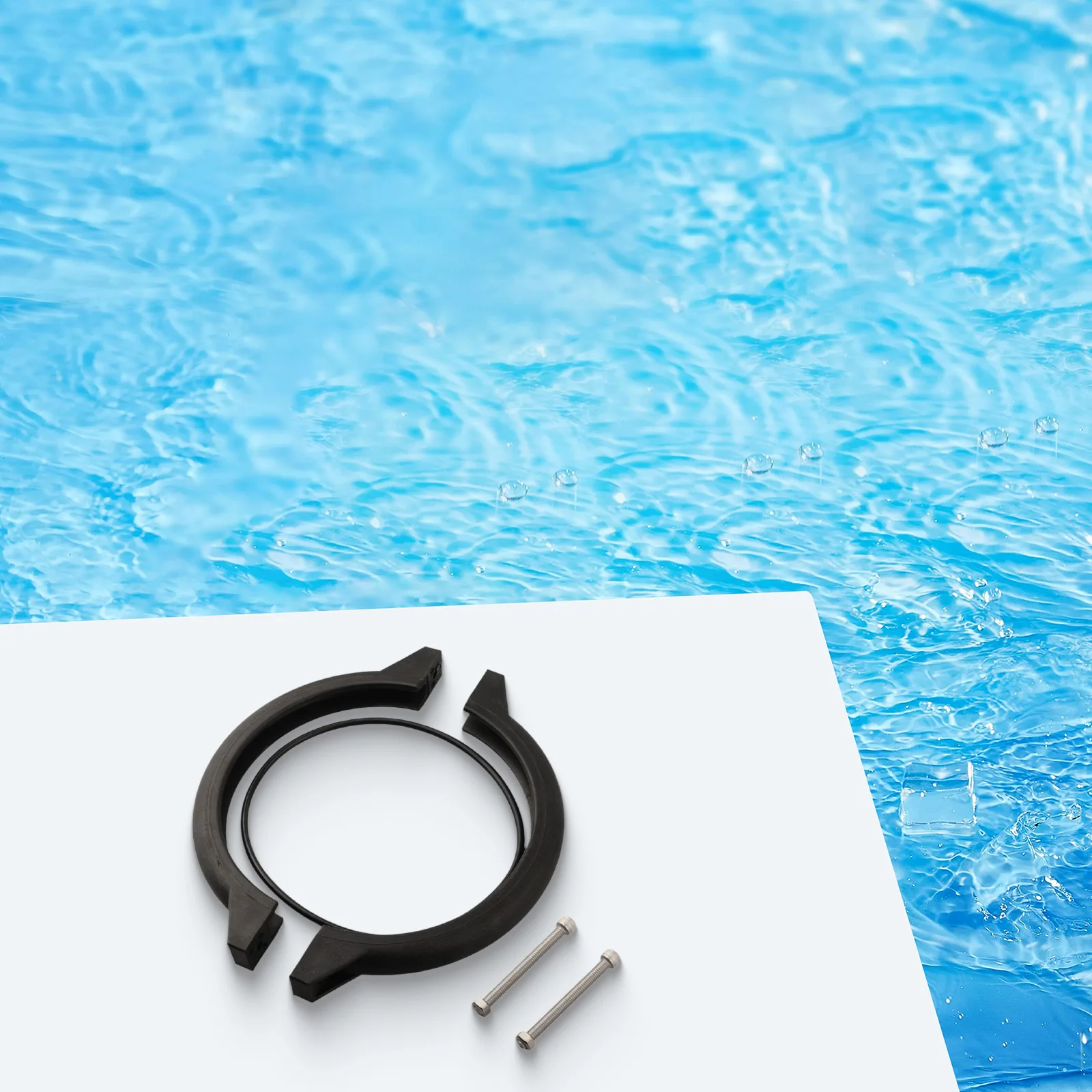 

11380 Filter Pump Clamp Plastic Replacement Secure Stable Sturdy Compatibility Easy Installation Number Of Pieces Perfect Fit