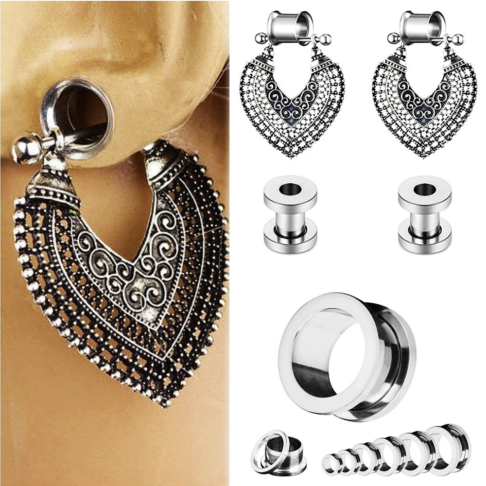 2 Pairs Boho Floral… - image