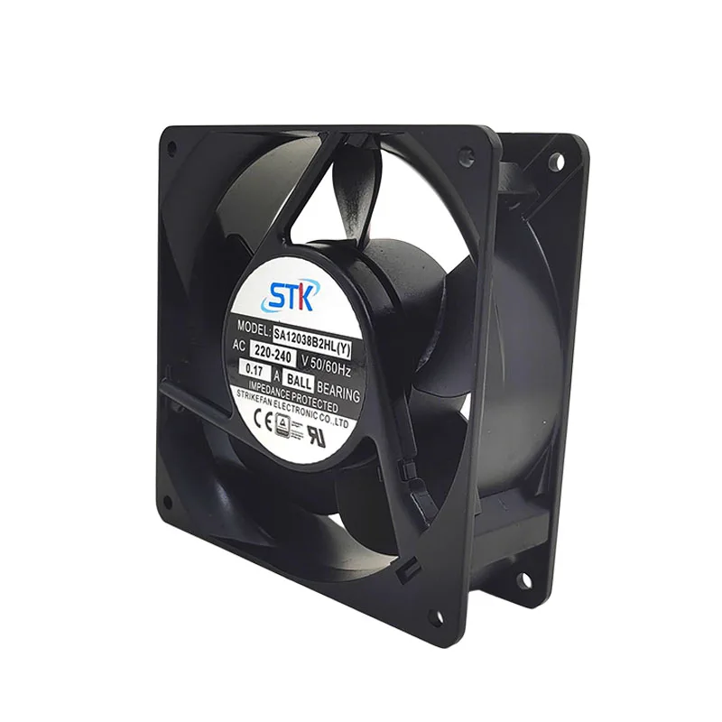 NEW ORIGINAL SA12038B2HL 220V 0.17A 12038 120*120*38mm 12cm COOLING FAN RADIATOR