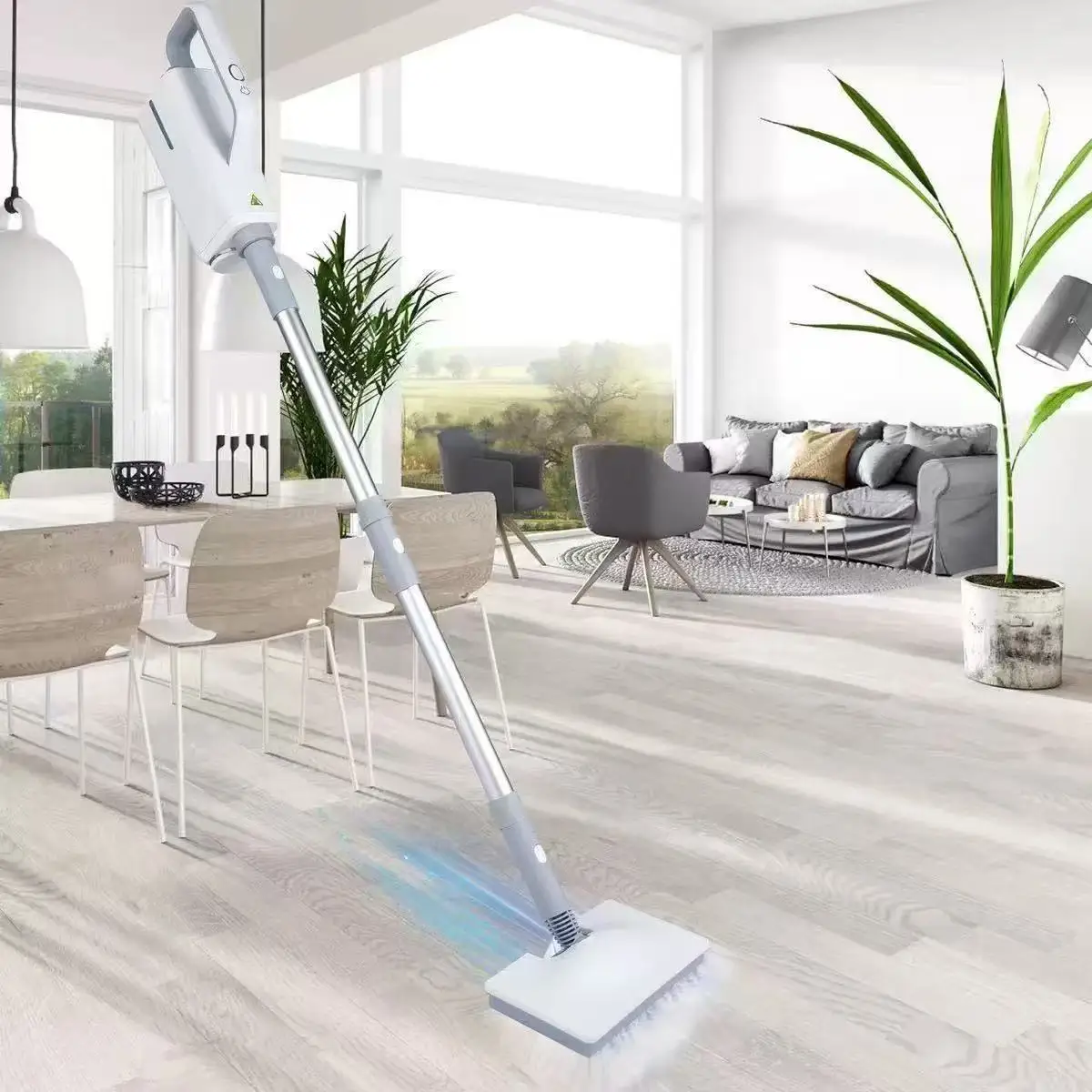 Household Multifunctional Electric Steam Mop High Temperature Steam Cleaner Handheld Mopping Machine