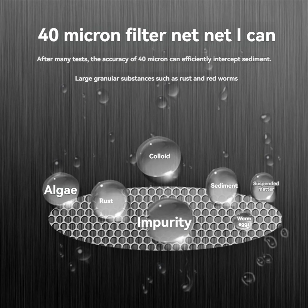 

A62K 360 Degree Universal Rotating Valve Filter Whole House Central Filter Reusable Sediment Water Filter -Plated,D