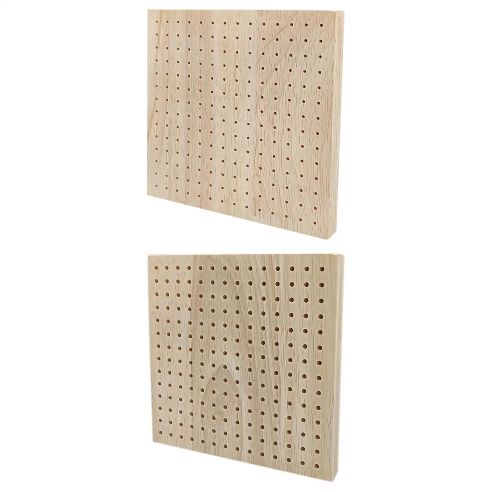 Wooden Crochet Blocking Board, Pegboard, Presentation Organization, DIY Pegboard